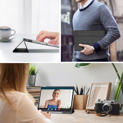 Detalle de ProCase Funda para Lenovo Idea Tab 11" 2025 TB-336ZU/TB-336FU: Folio Delgada con Soporte y Lápiz