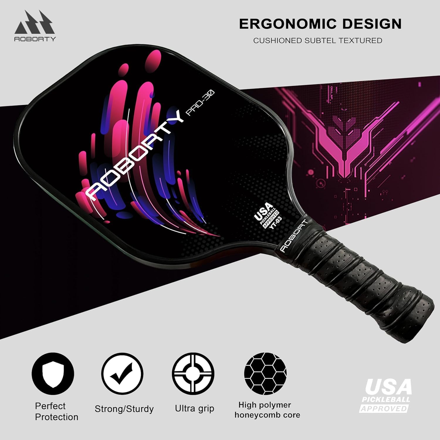 Thumbnail 2 de AOBORTY Pickleball Paddles 4 Pack ⚙