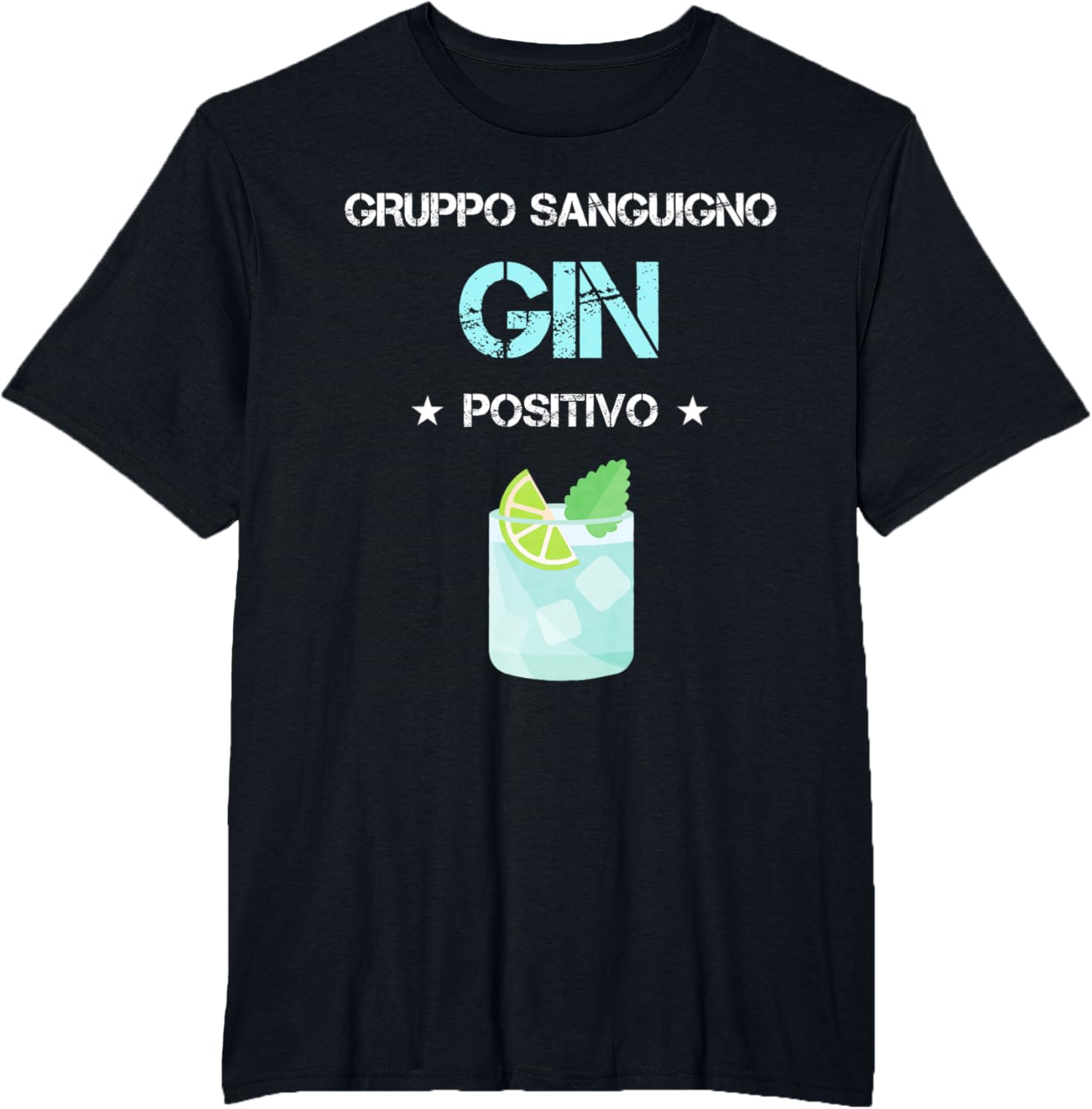 Thumbnail 5 de Gin Positivo Maglietta divertente