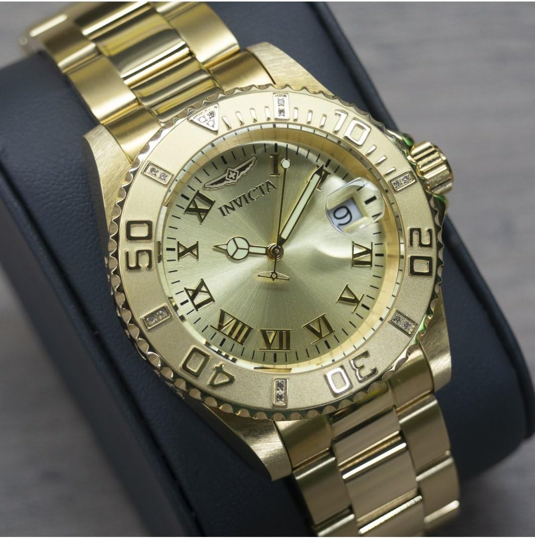 Thumbnail 6 de Invicta Pro Diver 12820 pour femme – montre 40 mm en acier inoxydable à mouvement quartz