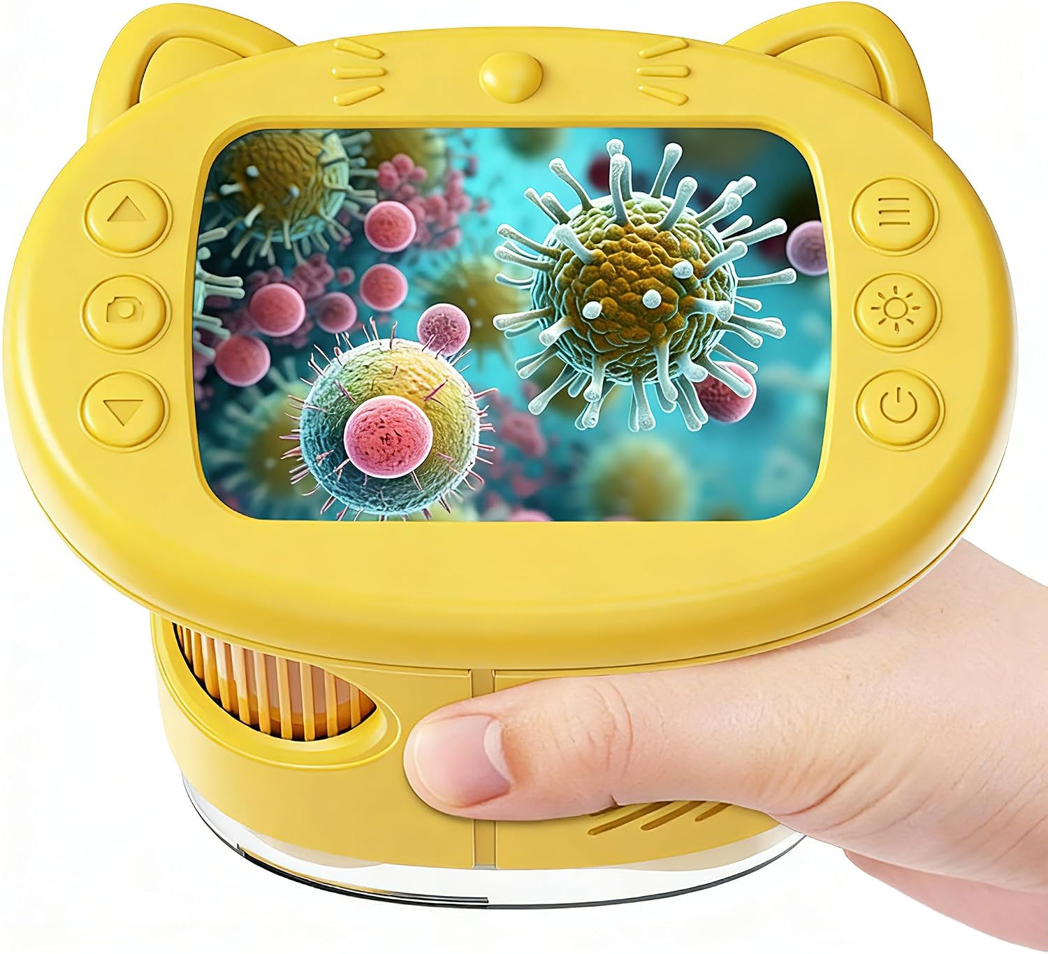 Detalle de Handheld Digital Microscope for Kids, 2.4-Inch IPS Screen