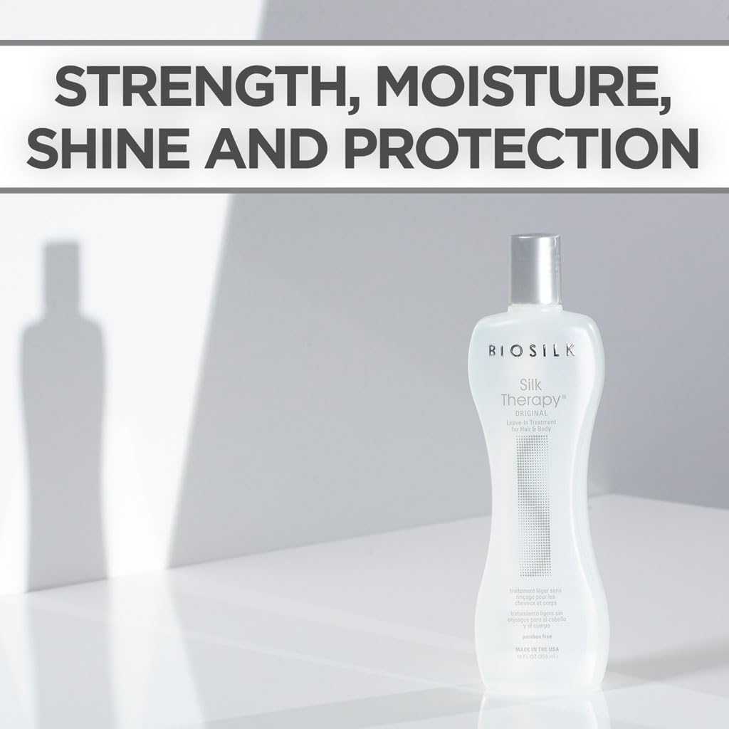 Thumbnail 1 de BioSilk Silk Therapy Original Reconstructing Leave-In Hair Treatment (12 oz)