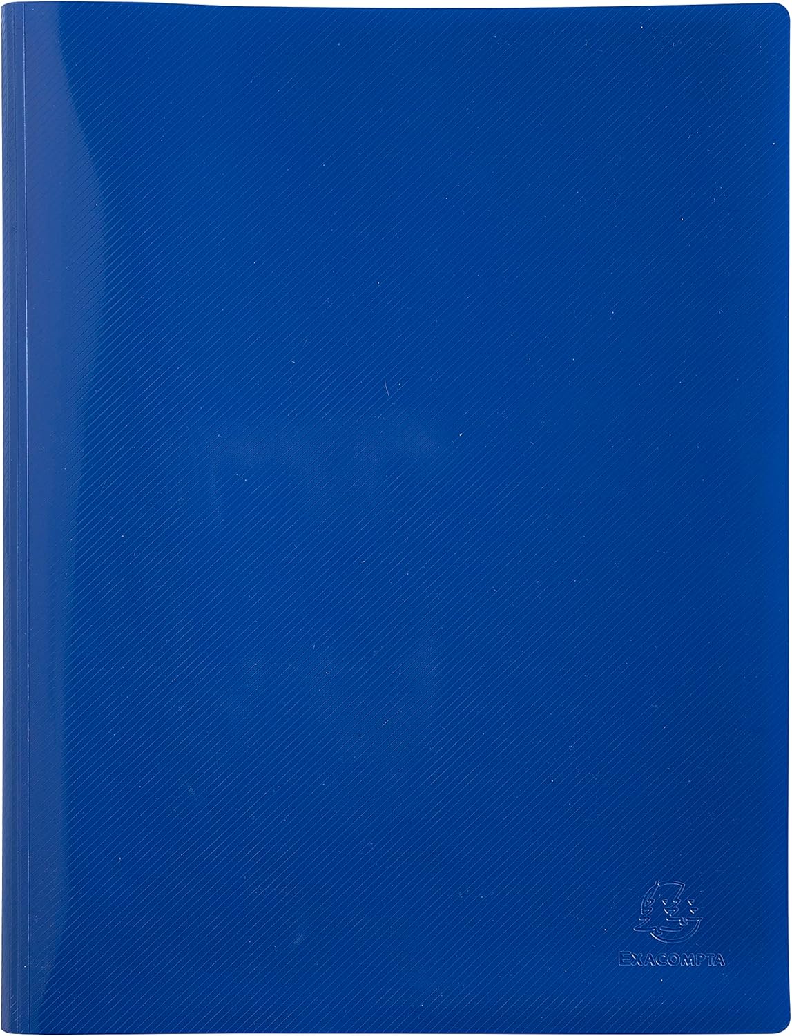 Thumbnail 4 de Exacompta 88130E – Paquet de 4 protège-documents Bee Blue, 40 pochettes A4, PP recyclé semi-rigide