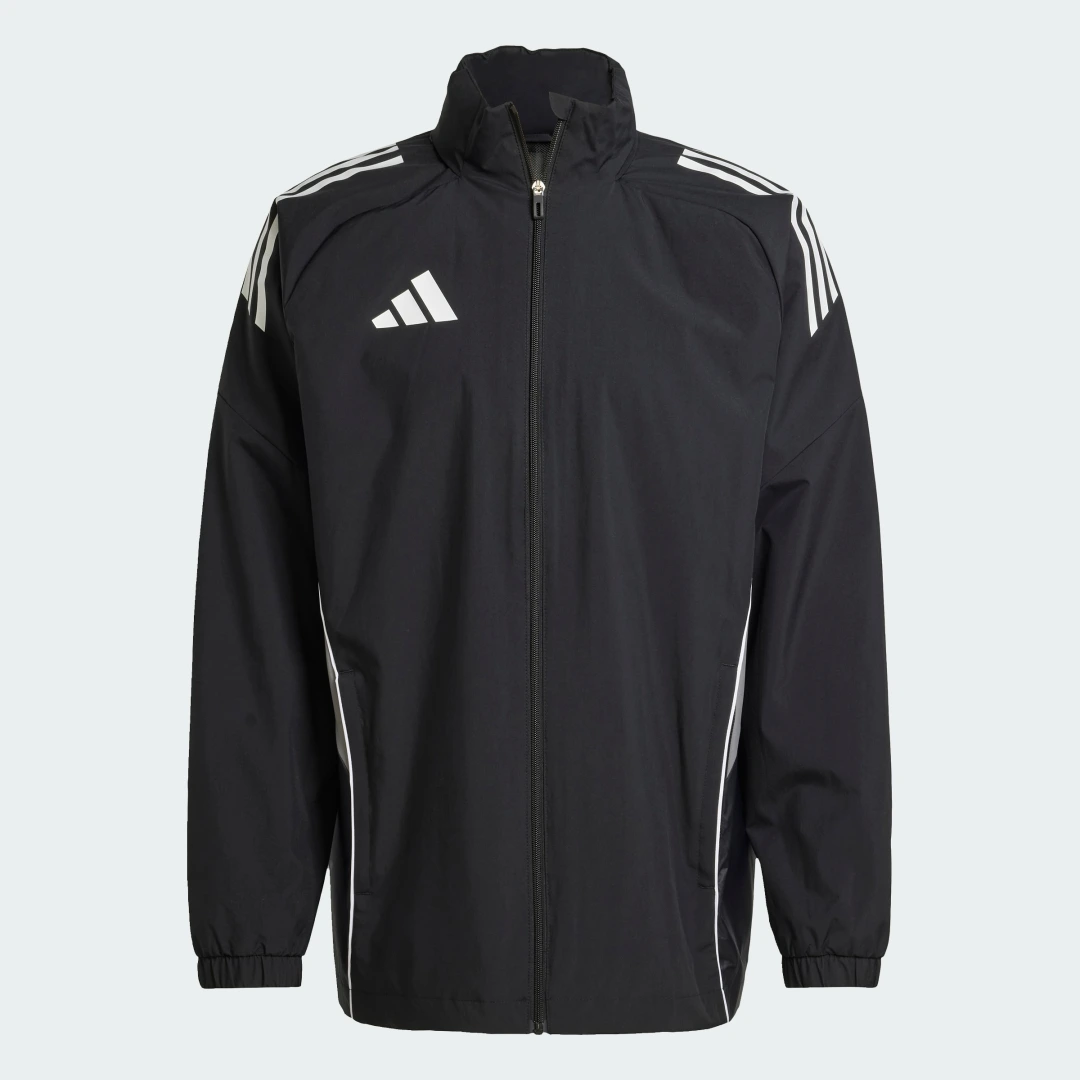 Detalle de Chaqueta Tiro 25 Competition All-Weather de Adidas — guía de compra