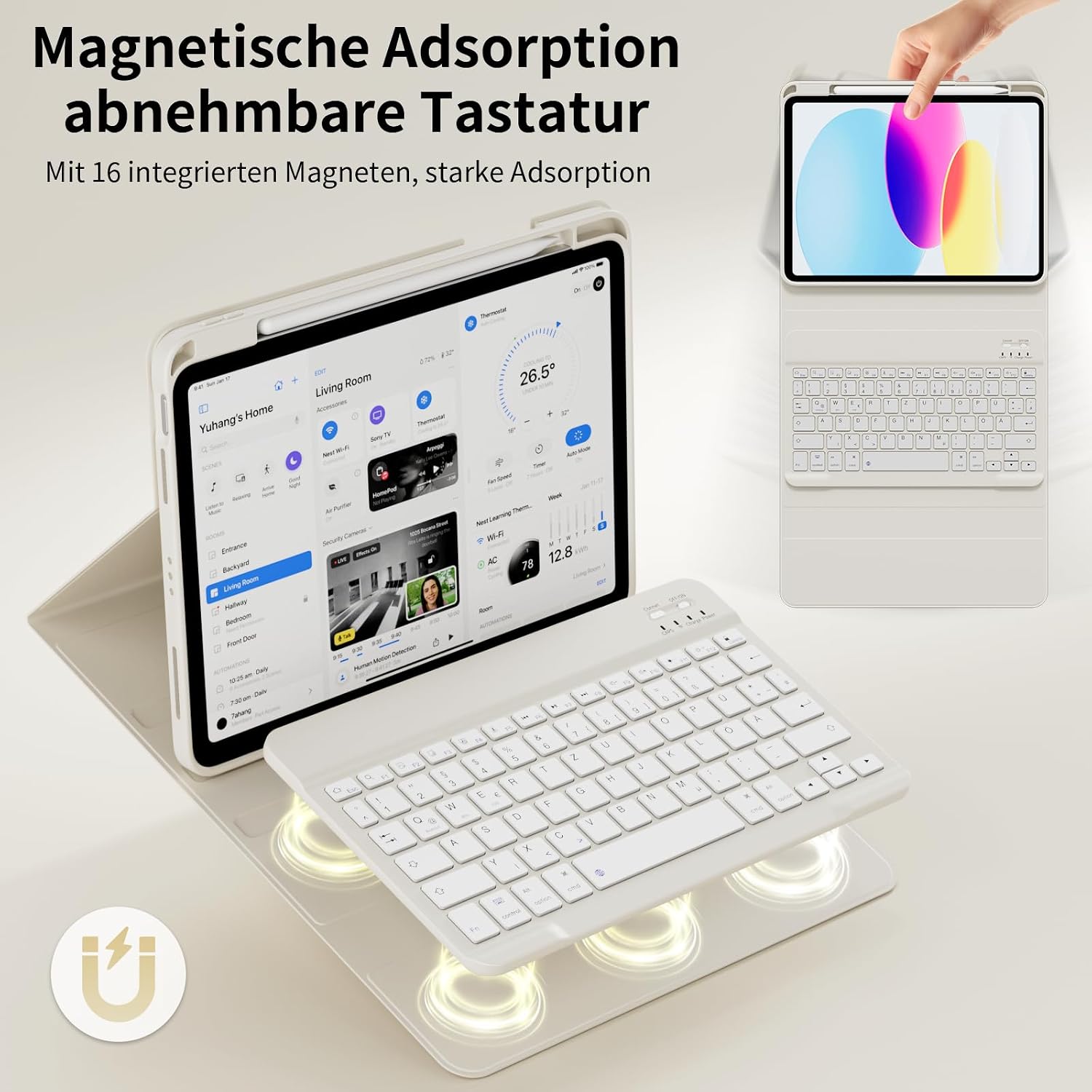 Detalle 2 de zoyu Tastaturhülle für iPad 11 11 Zoll