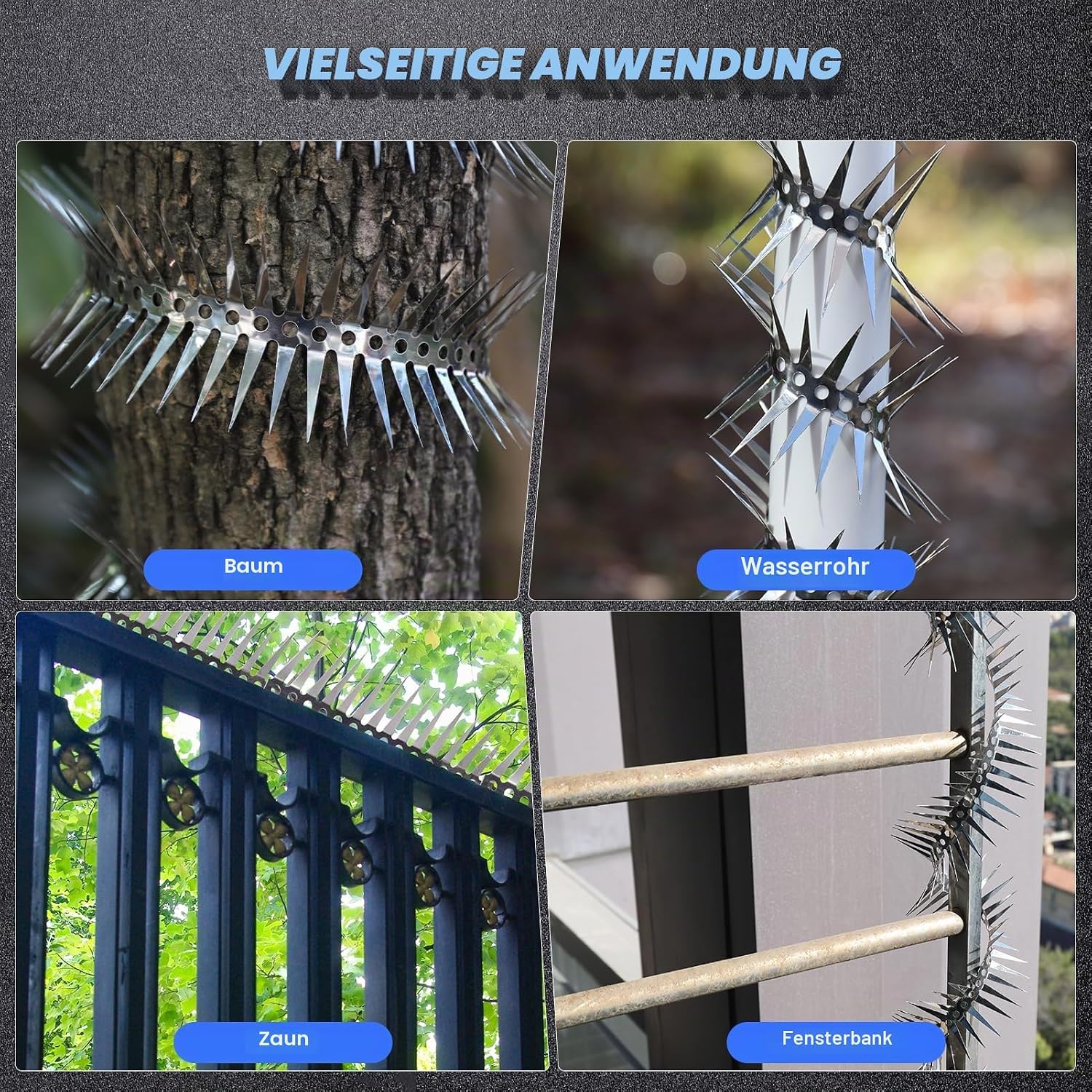 Thumbnail 6 de Yimomoyi Marderschutz Fallrohr Edelstahl – 300 cm