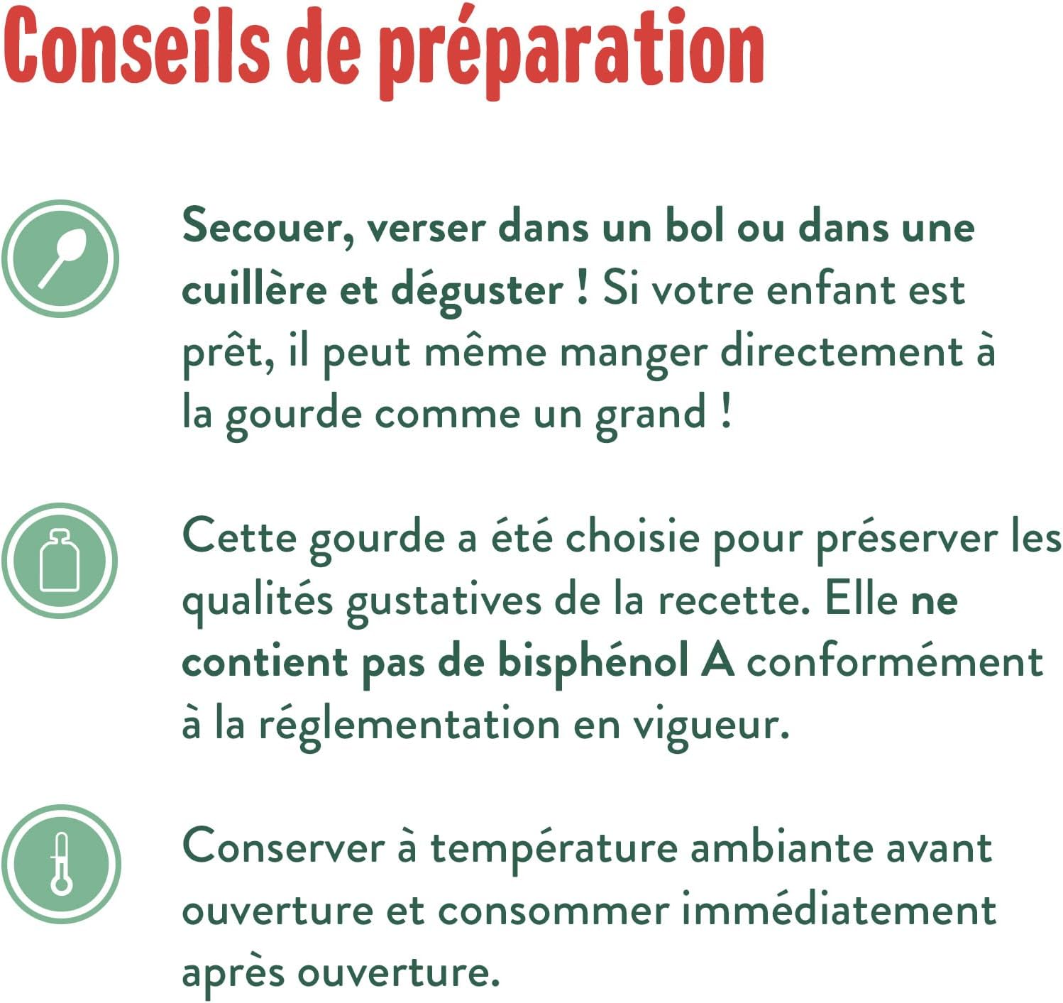 Detalle 2 de GOOD GOÛT Gourdes Pomme Coing – Purée Bébé dès 4 mois, 10x120 g