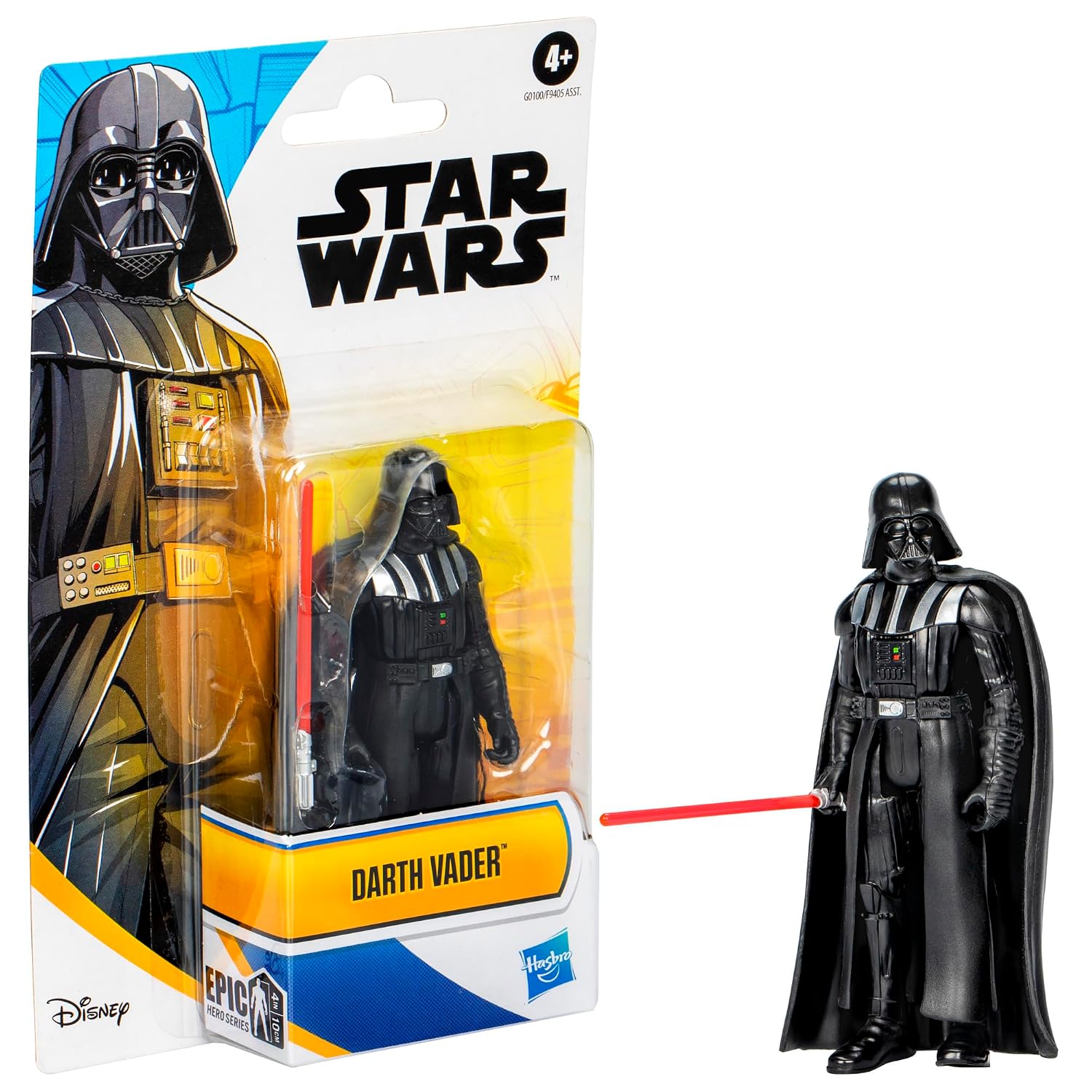 Detalle de Darth Vader articulé, 10 cm – Star Wars Epic Hero Series