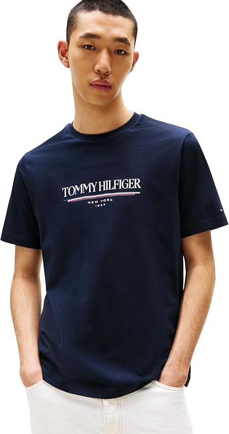 Thumbnail 4 de Tommy Hilfiger Brand Love camiseta Negro L