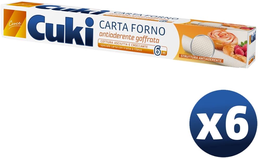 Detalle 2 de Cuki Carta forno goffrata 33 cm – 6 confezioni da 6 m