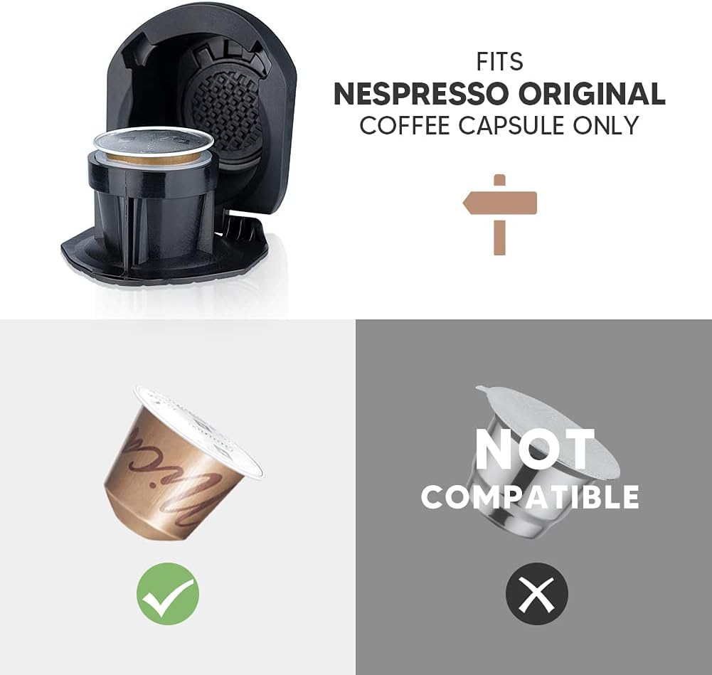 Detalle de Adattatore Capsule Riutilizzabile compatibile Dolce Gusto Genio, Piccolo XS e altro
