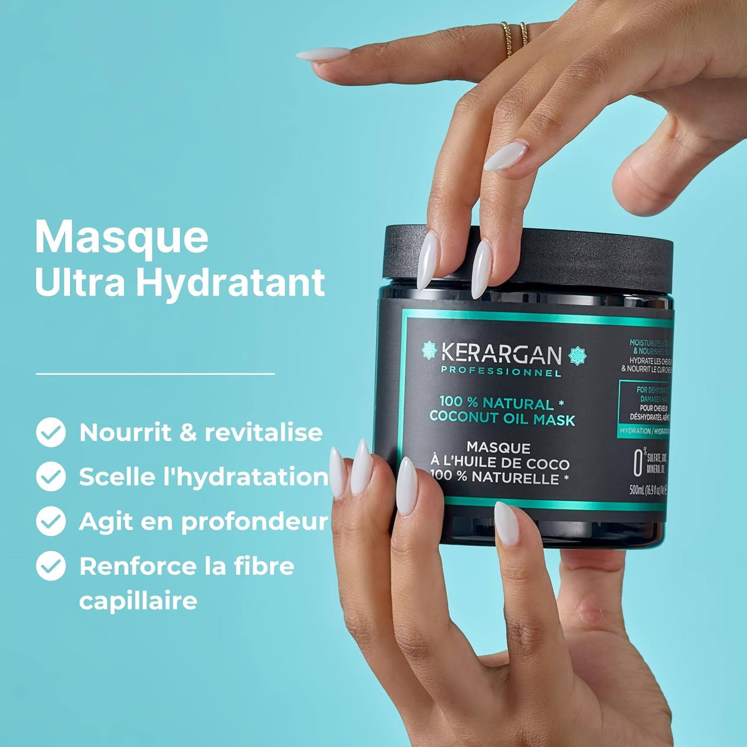 Detalle 2 de Kerargan Masque Capillaire 500ml
