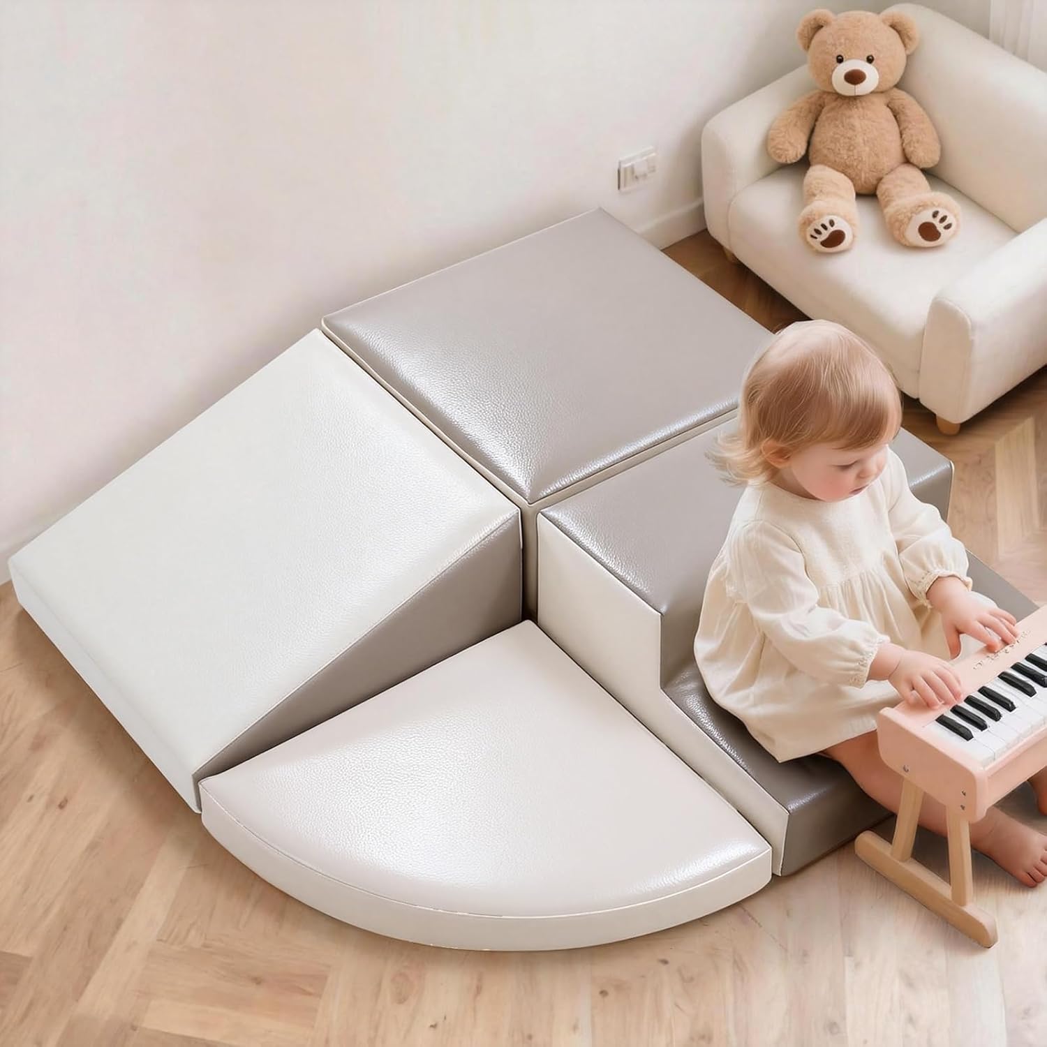 Detalle 2 de Sumbababy 4-Piece Climbing Foam Blocks