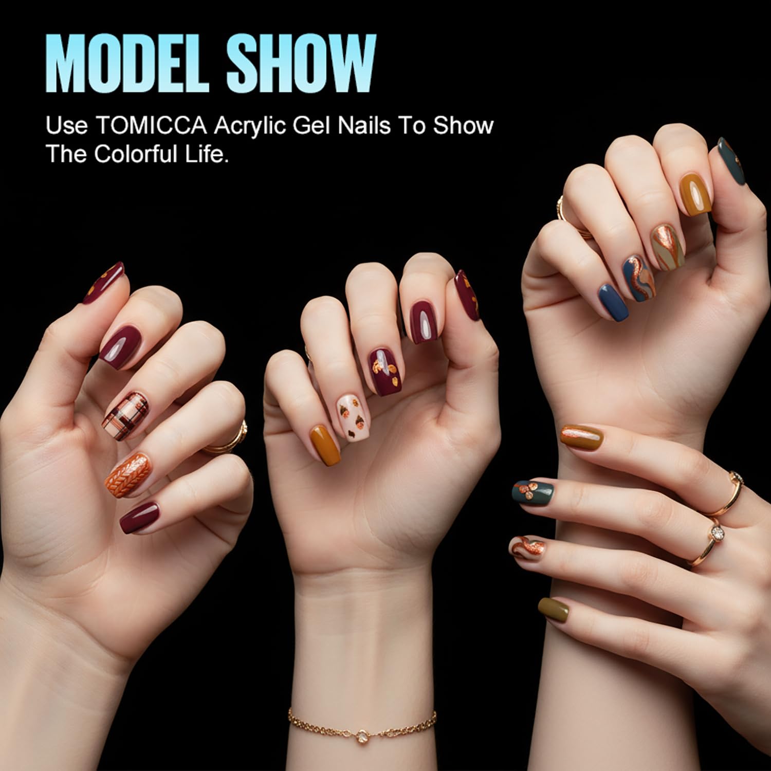 Thumbnail 1 de TOMICCA Short Nail Tips 21-day hold