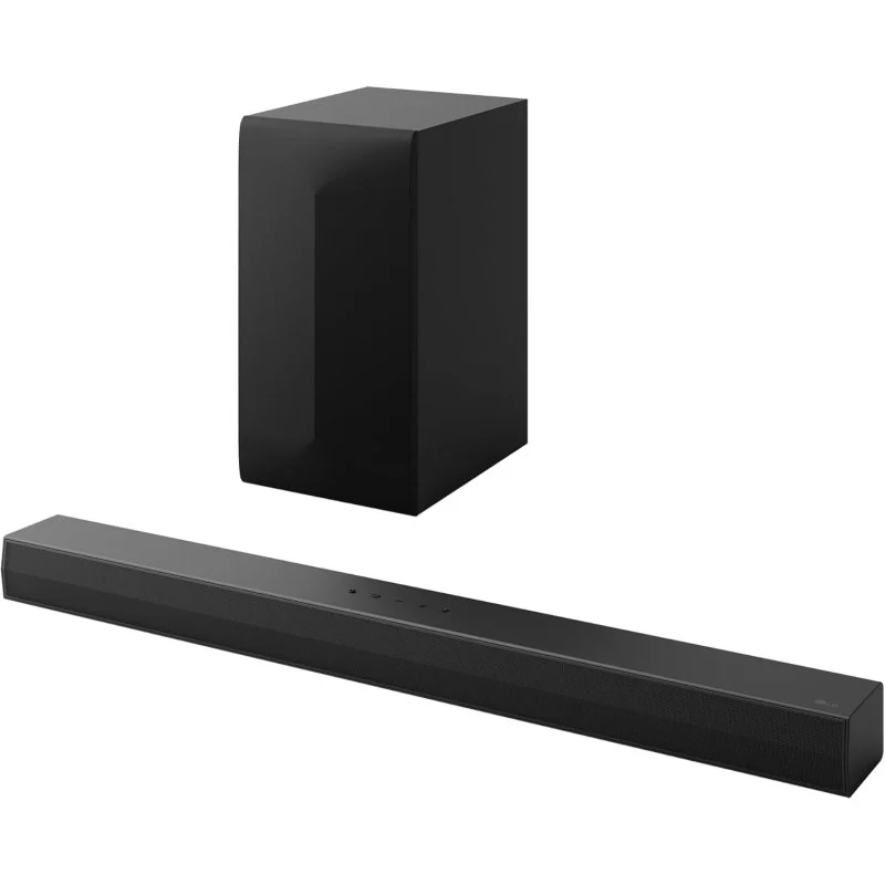 Detalle de LG S60T 3.1 340W: Barra de sonido con subwoofer inalámbrio, DTS y HDMI ARC