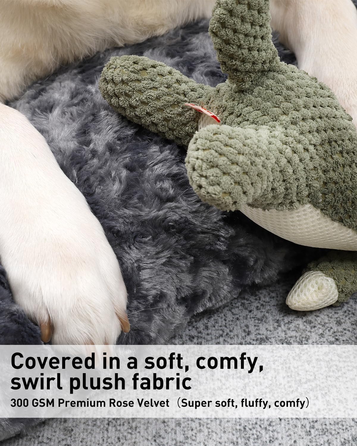 Detalle 2 de KSIIA Large Dog Bed 90x60x8cm calming cushion