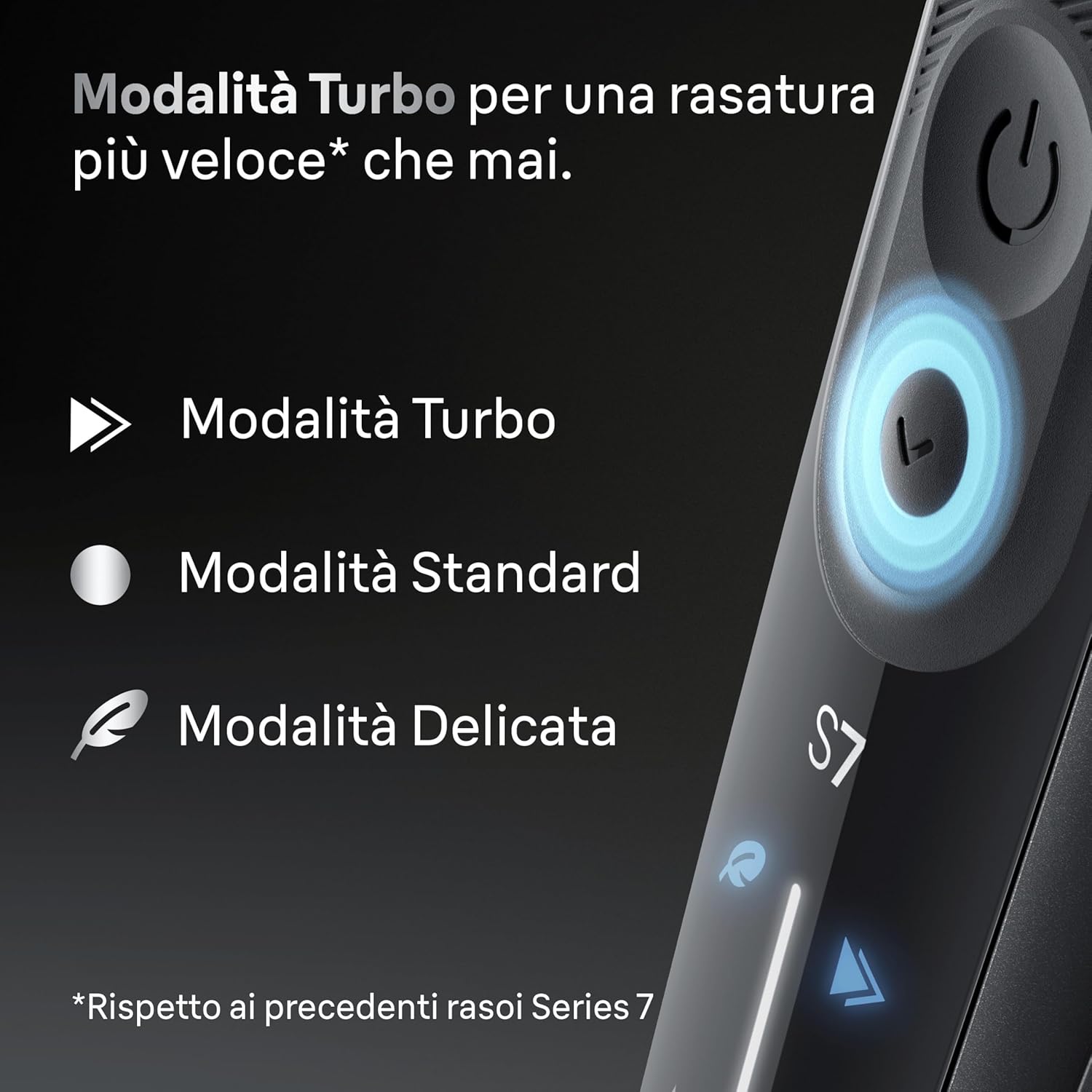 Thumbnail 3 de Braun Serie 7 72-N1200SI rasoio elettrico 60 min