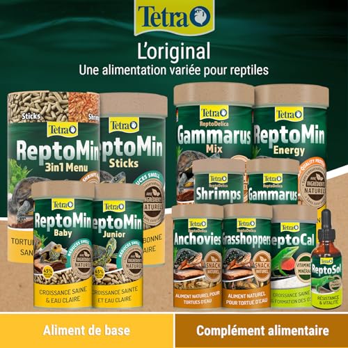 Thumbnail 9 de TETRA ReptoMin Sticks Tortues d’Eau 1 L — alimentation complète pour tortues d’eau