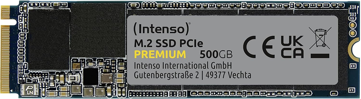 Detalle de Intenso 3835450 SSD M.2 2280 PCIe Premium 500 GB NVMe 1.3