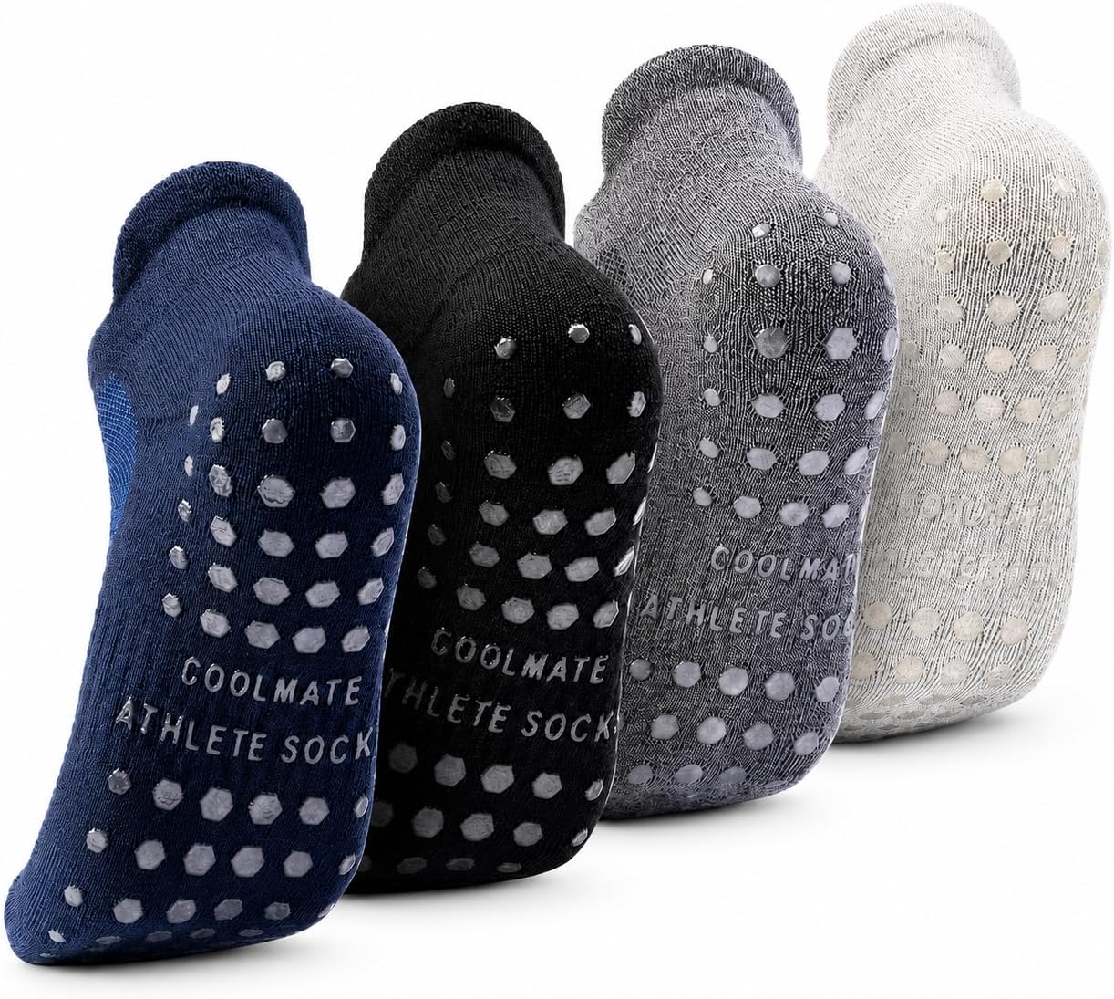 Detalle de CoolMate Mens Grip Socks Size 6-10