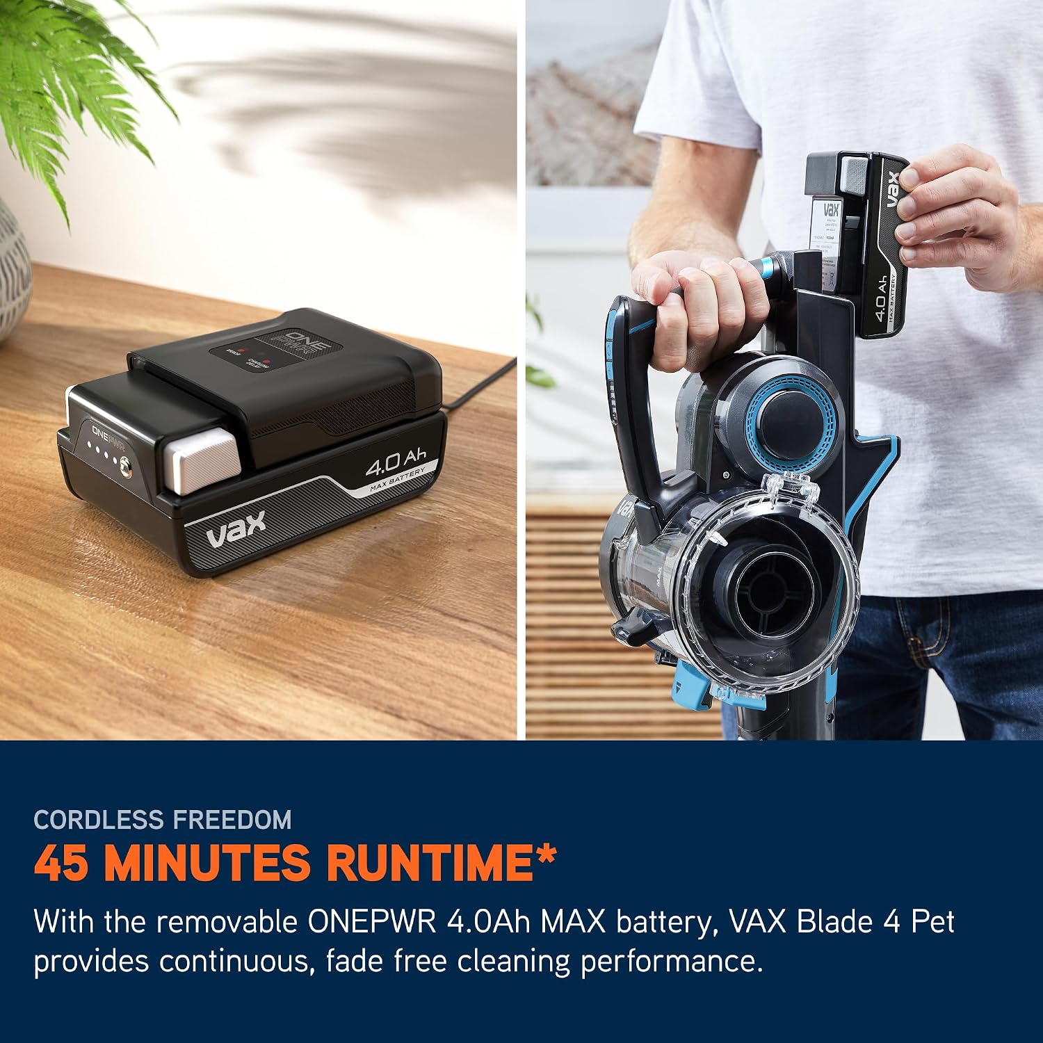 Thumbnail 4 de Vax Blade 4 Pet cordless stick vacuum 45 min run time 🧹
