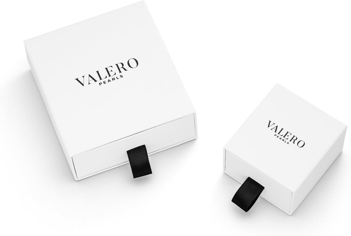 Thumbnail 4 de Valero Pearls Créoles pour Femme en argent sterling 925 avec Perles d'eau douce env. 6,0–7,0 mm