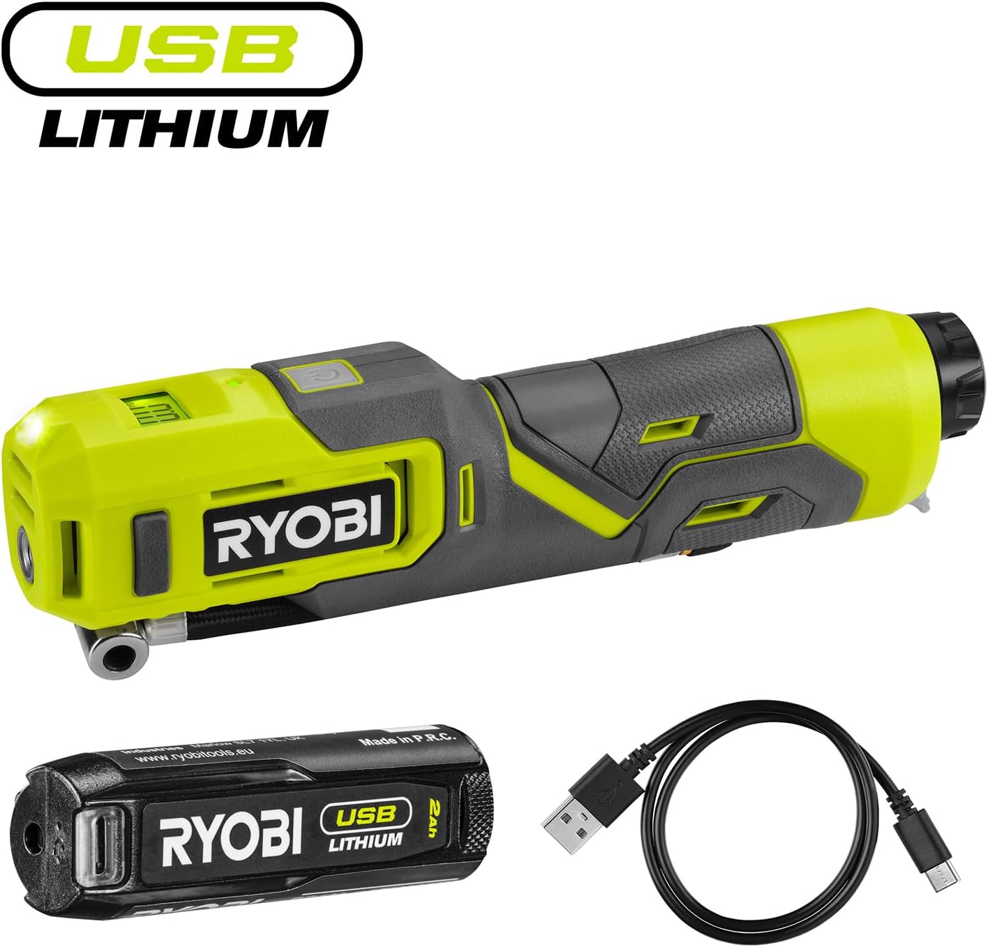 Detalle 2 de Ryobi RI4-120G Compressore a batteria 100 PSI