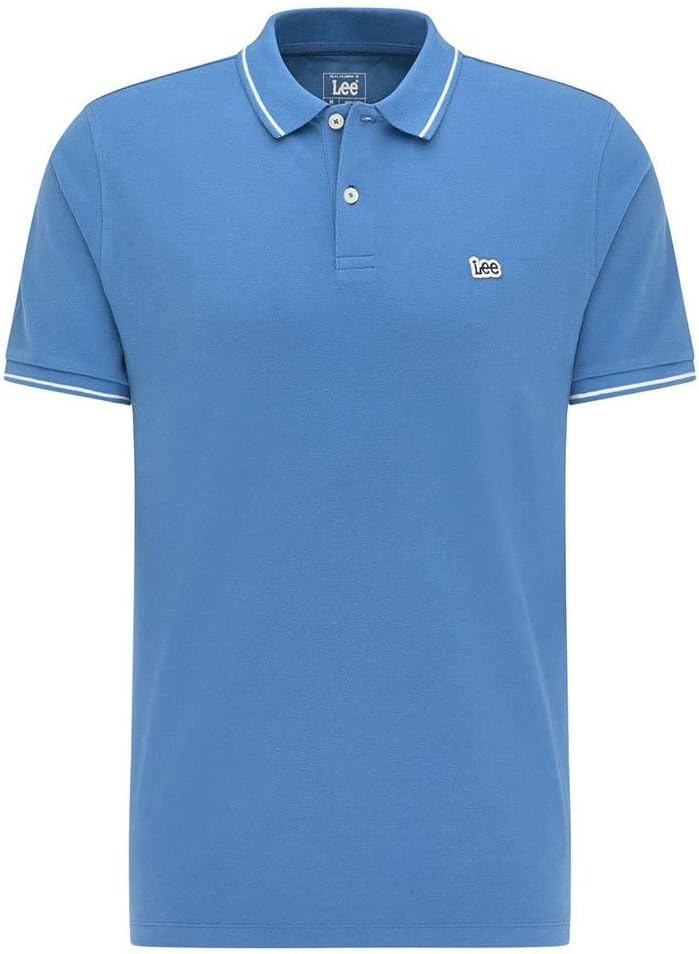 Detalle de Lee Polo in piqué Uomo: comfort e stile per ogni occasione