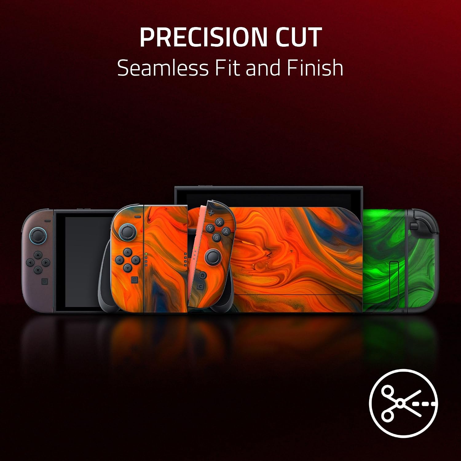 Thumbnail 5 de Razer Console Skin for Nintendo Switch 2 — Carbon Fiber 1️⃣