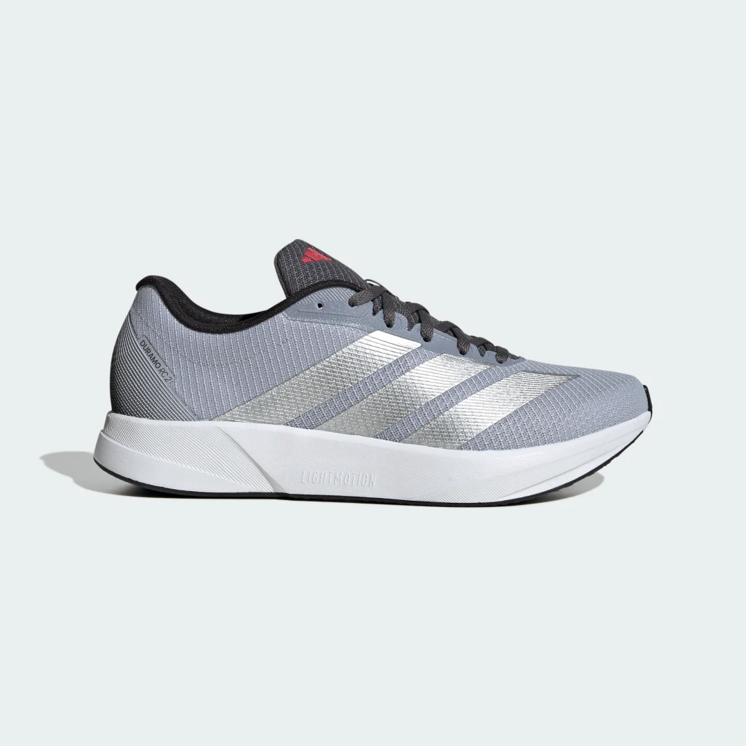 Detalle de Adidas DURAMO RC2 Gris: zapatilla de running para entrenos diarios