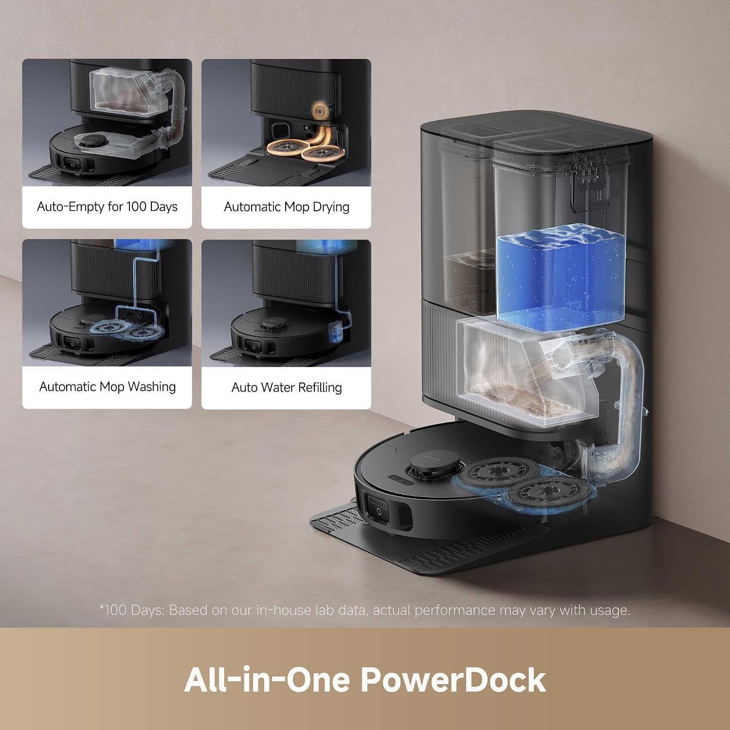 Detalle 2 de DREAME L40s Ultra Robot Vacuum and Mop