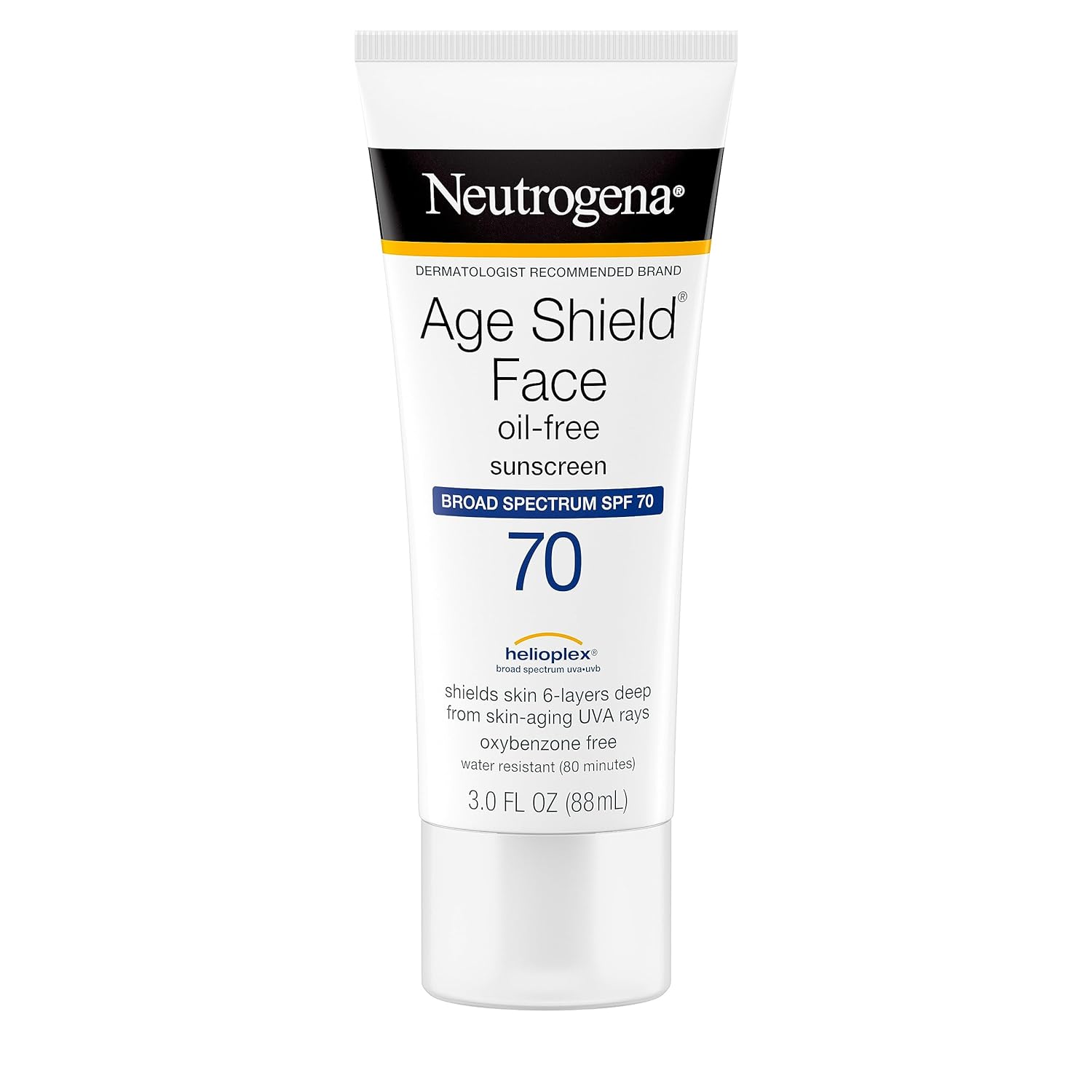 Detalle de Neutrogena Age Shield SPF 70 Face Sunscreen 3 fl. oz