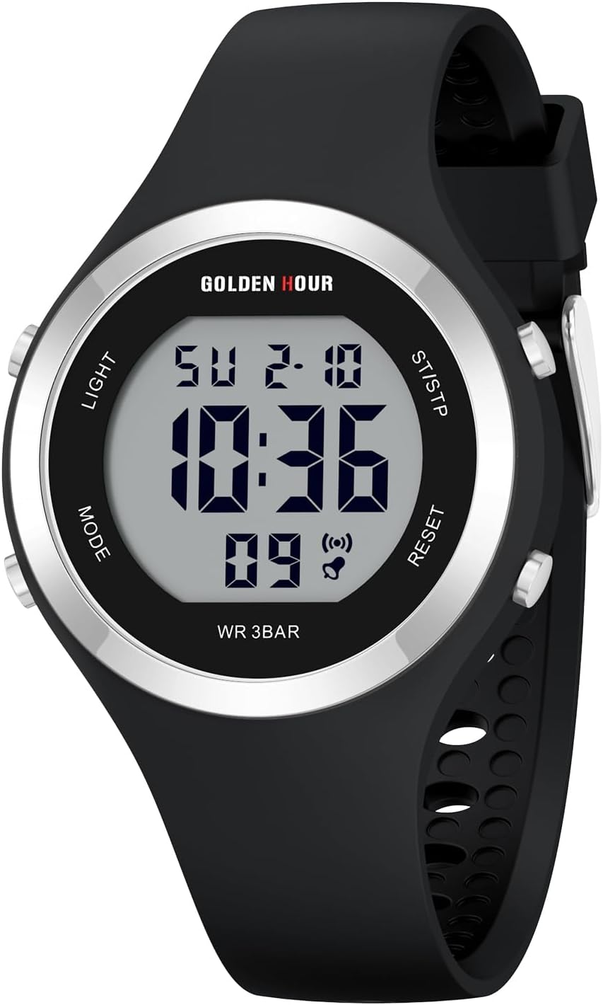 Detalle de GOLDEN HOUR Digitaluhr Damen 5ATM Chronograph