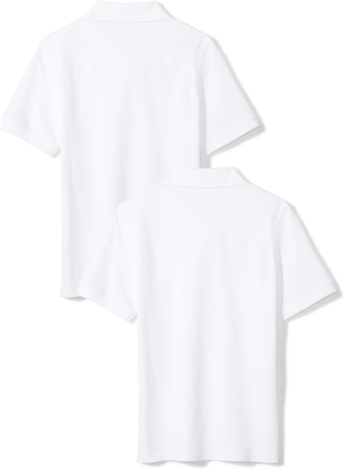 Detalle de Boys Uniform Polo Shirt 2-Pack, Pique Knit