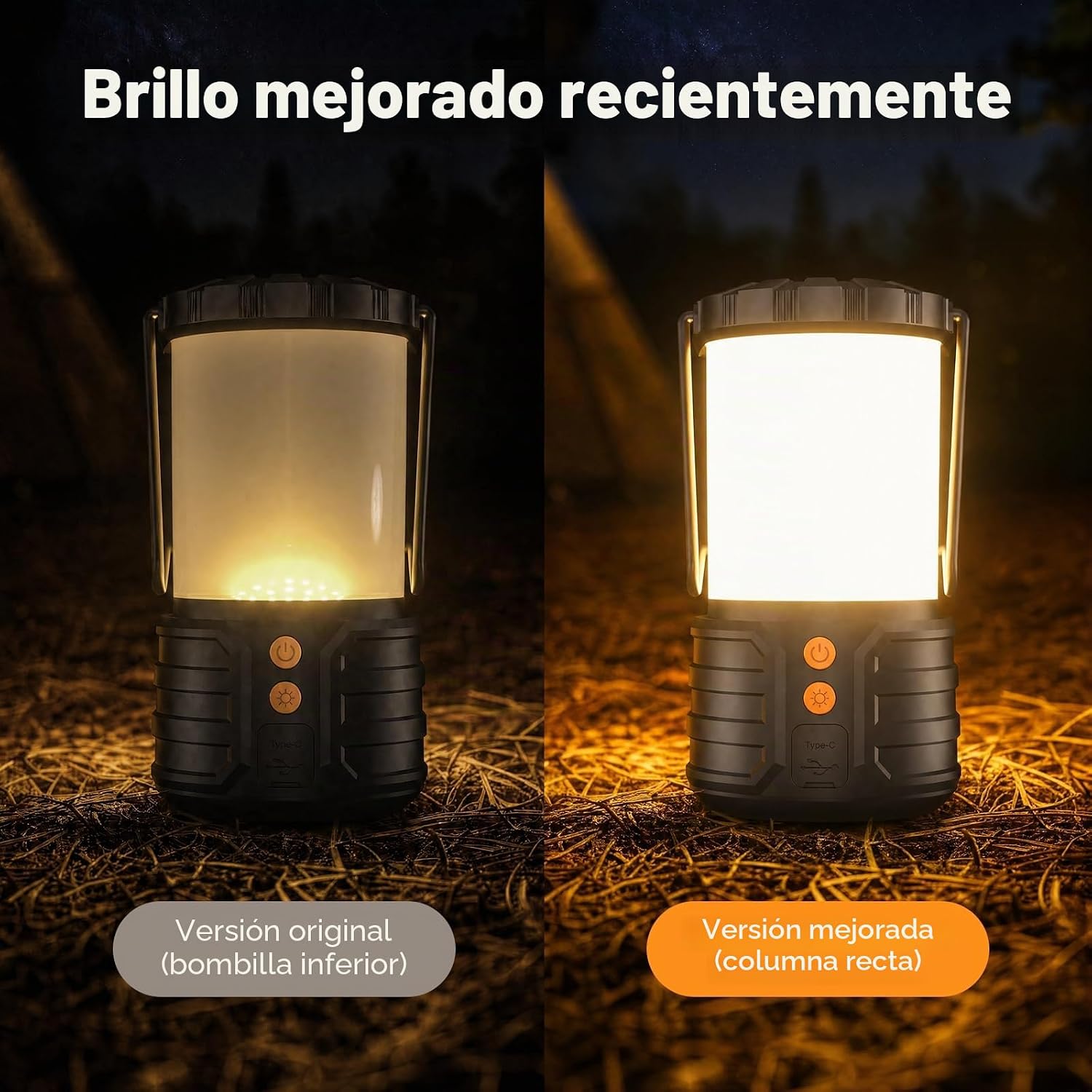 Thumbnail 1 de PopoIron Linterna de Camping 5000 mAh