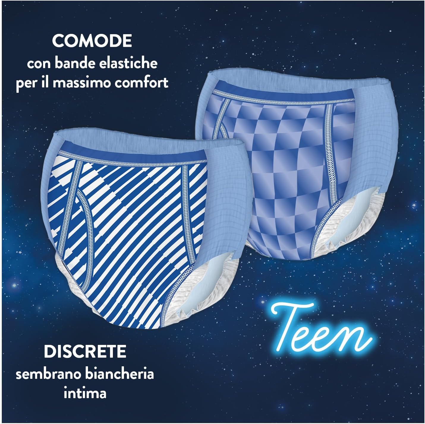 Thumbnail 2 de Huggies DryNites Mutandine Assorbenti per la Notte XL 48-60 kg – 27 pezzi