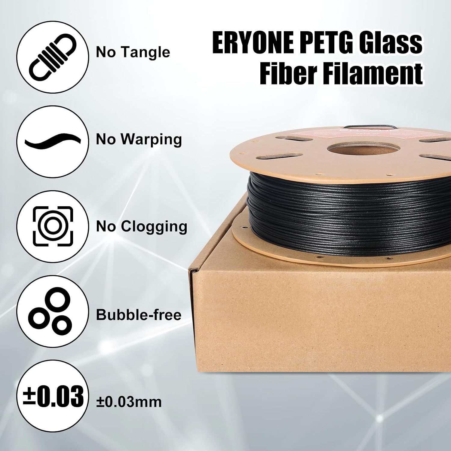 Thumbnail 4 de PETG-Glasfaser Filament 1,75 mm, 1 kg