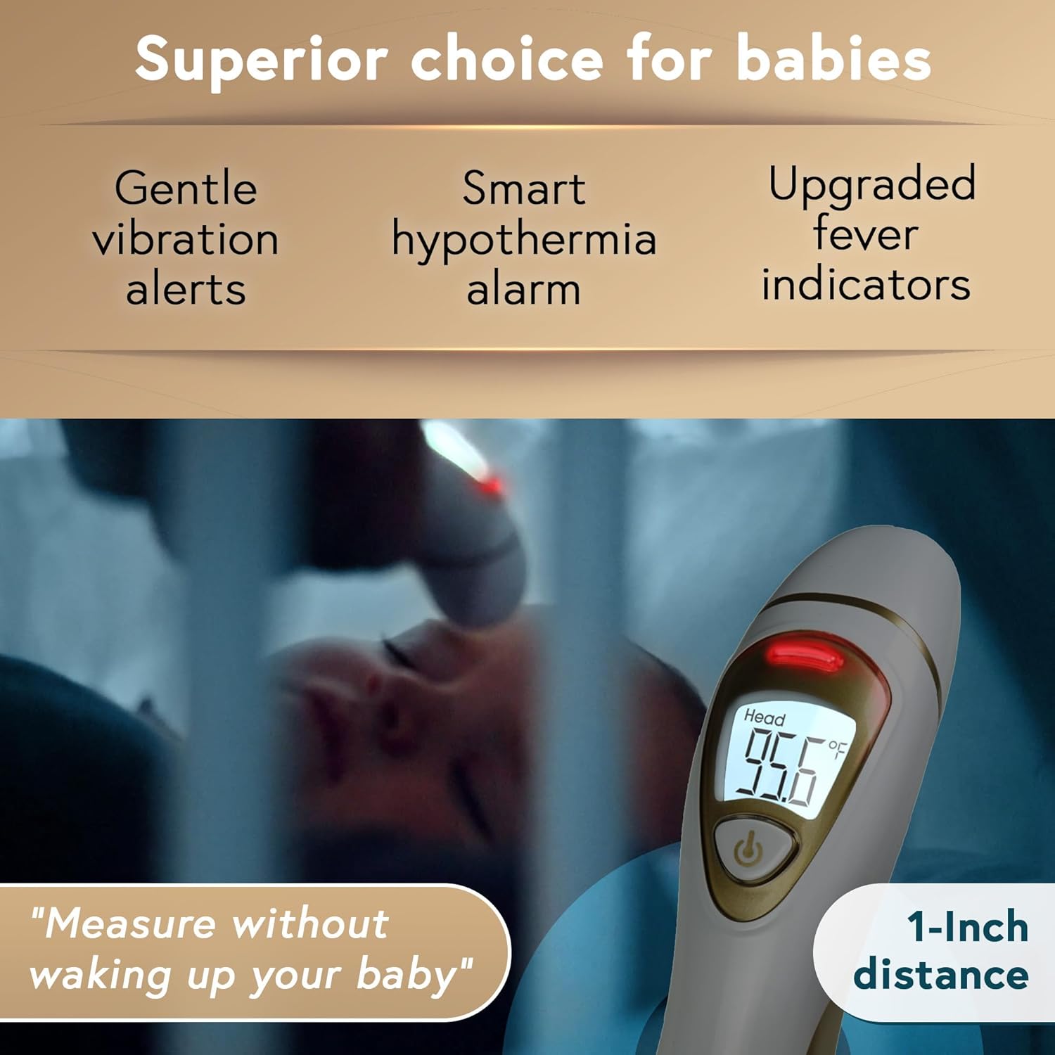 Thumbnail 5 de iProvèn Pro Series DMT-77 Ear Thermometer with Non-Touch Forehead Function