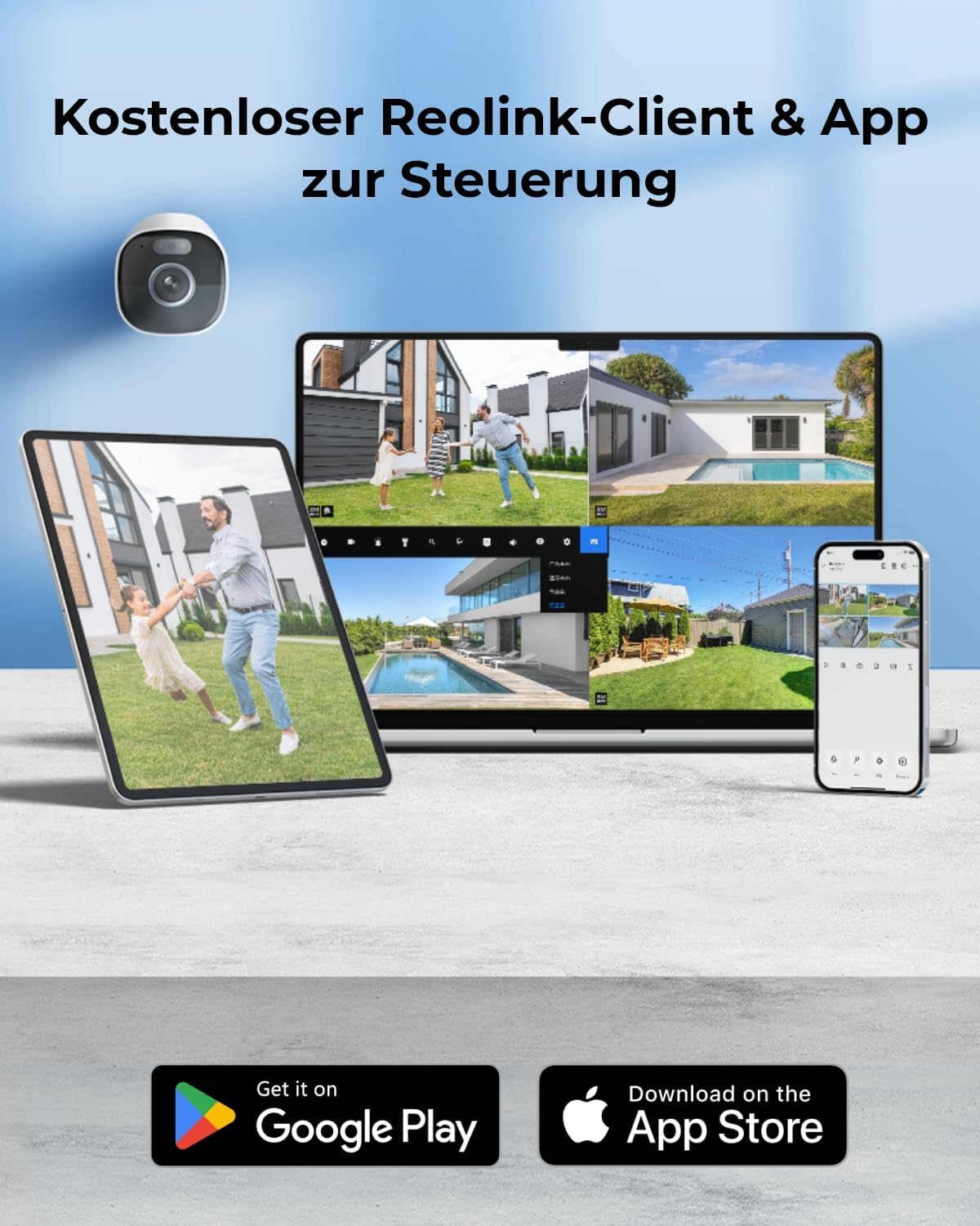 Thumbnail 5 de Reolink Argus Eco Pro 5MP Solar‑Überwachungskamera