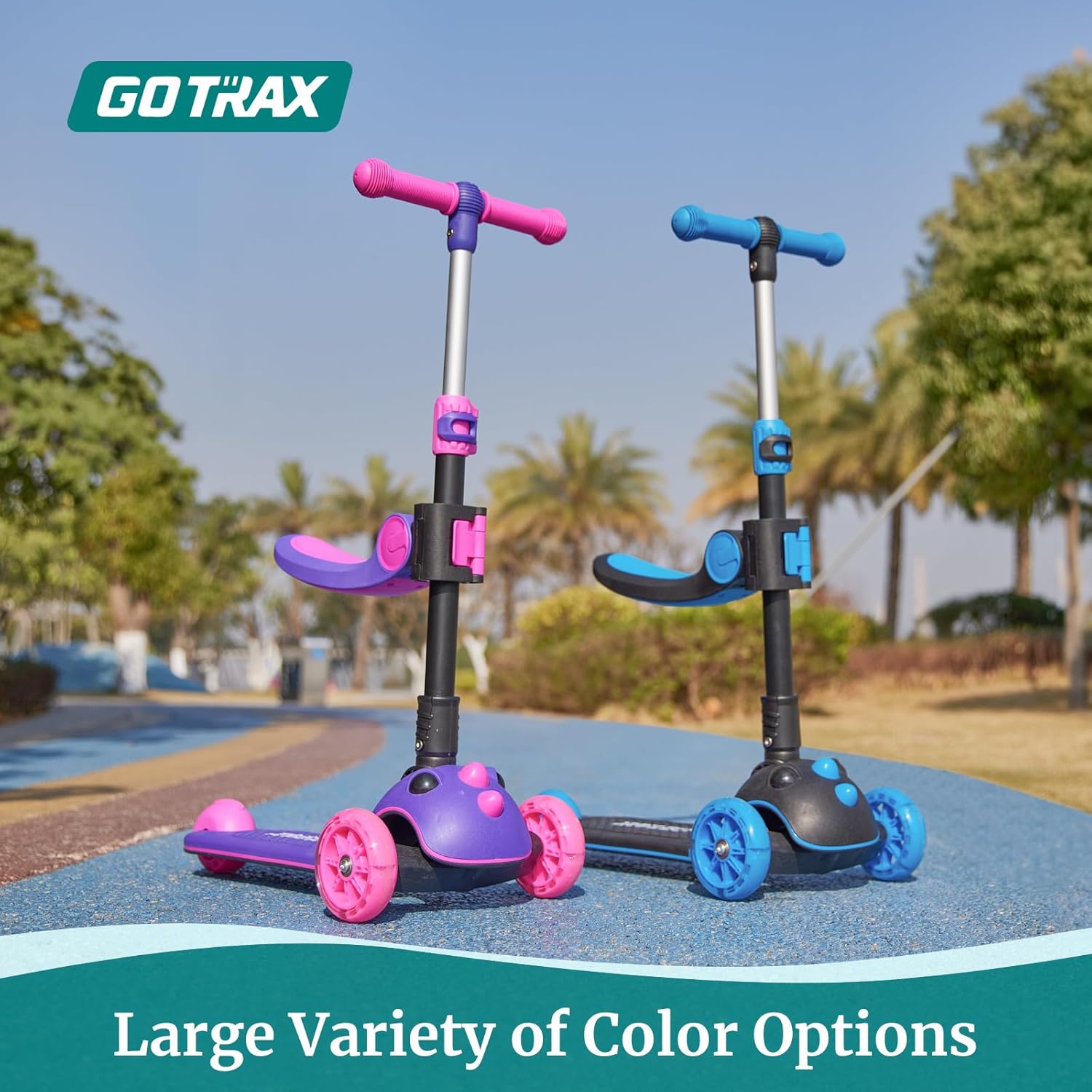 Thumbnail 5 de Gotrax KS3 Pro Kids Folding Scooter with Seat ๐ด