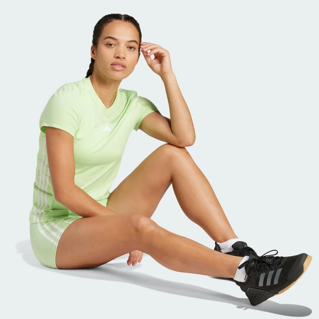 Thumbnail 2 de Camiseta Hyperglam Training de Adidas – Verde