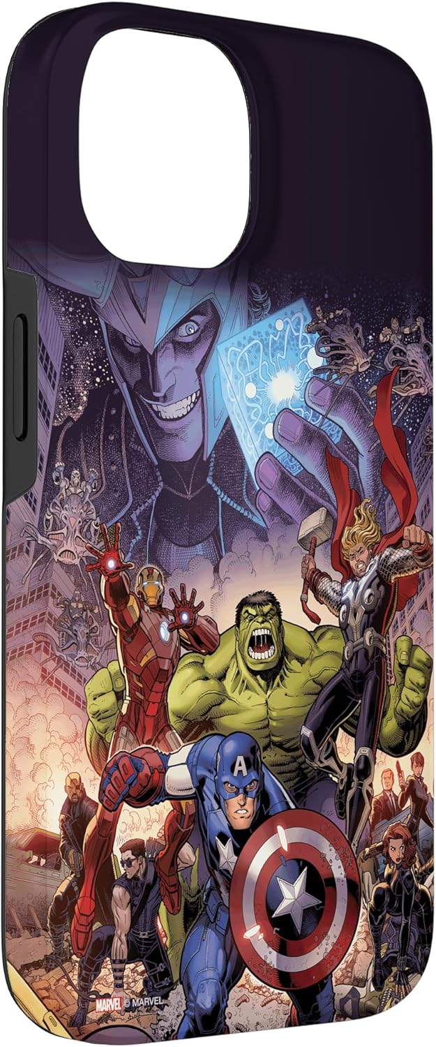 Thumbnail 2 de Couverture Marvel Avengers Infinity Saga pour iPhone 14 : coque officielle à double protection