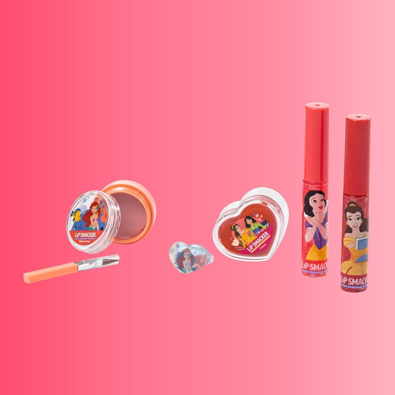 Detalle 1 de Lip Smacker Disney Princess Essential Make-up Bag – zestaw do makijażu dla dzieci