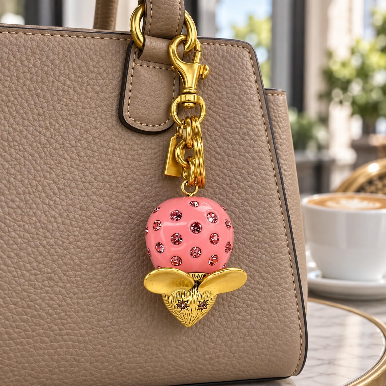 Thumbnail 4 de SOPKTA Gold Bag Charm Chain for Handbags, Totes, and Backpacks