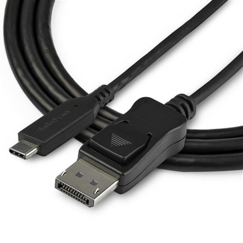 Thumbnail 2 de Startech Cable Adaptador USB-C a DisplayPort 1.4 8K 60Hz 1m Negro