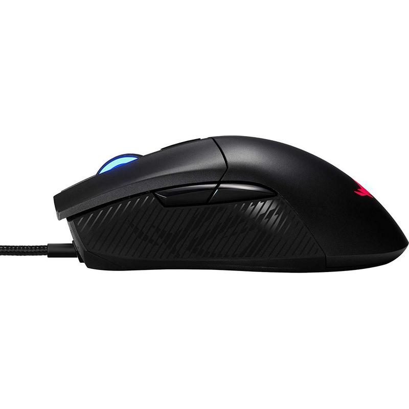 Detalle de Asus ROG Gladius II Core Ratón gaming 6200 DPI
