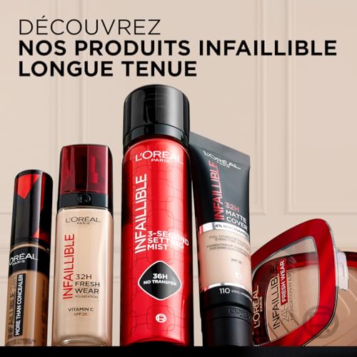 Thumbnail 7 de L'Oréal Paris Infaillible 24H Fresh Wear Fond de Teint Poudre Beige Doré 9 g — avis et fiche d’achat