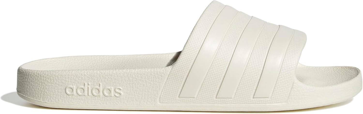 Detalle de adidas Damen Adilette Aqua Slides Sandal – Off White, Größe 40,5 EU