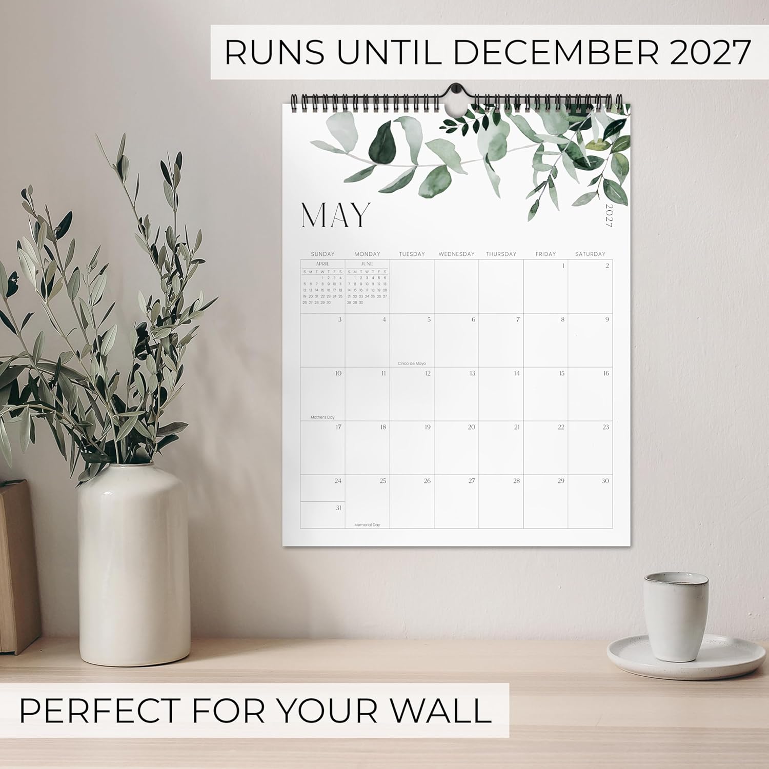 Detalle de ZICOTO Wall Calendar 2026–2027