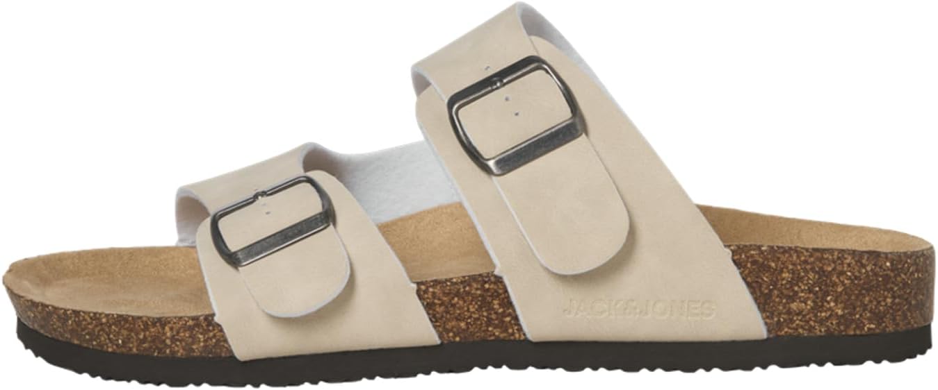 Detalle de Jack & Jones Homme Jfwmalmo Syn Suede Sandales – confort et style décontracté